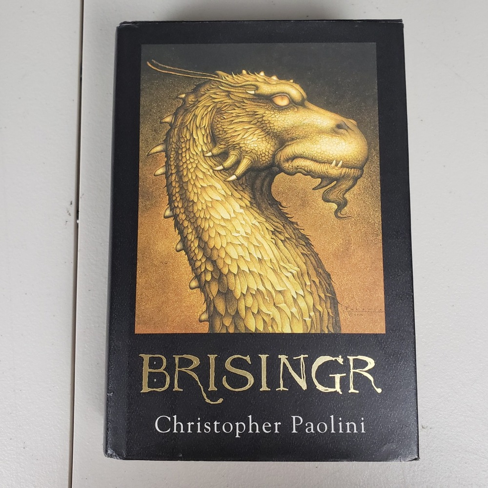 Brisingr Christopher Paolini Inheritance Cycle Book 3 1st Edition Hardcover 2008